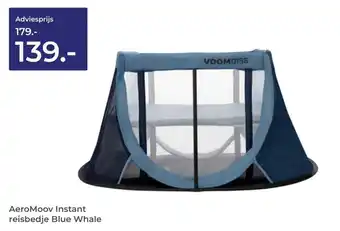 Prenatal AeroMoov Instant reisbedje Blue Whale aanbieding