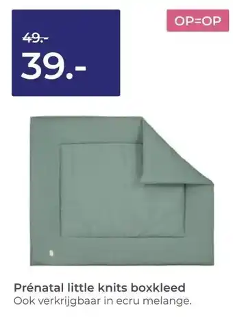 Prenatal Prénatal little knits boxkleed aanbieding