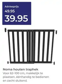 Prenatal Noma houten traphek aanbieding