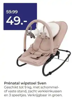 Prenatal Prénatal wipstoel Sven aanbieding