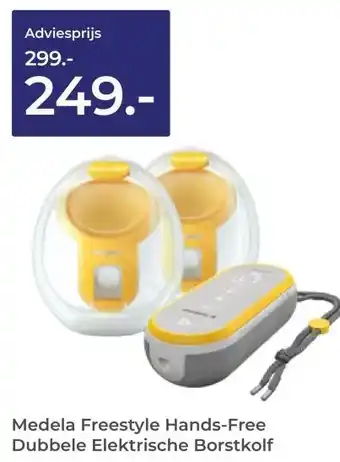 Prenatal Medela Freestyle Hands-Free Dubbele Elektrische Borstkolf aanbieding