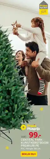Praxis Central Park Kunstkerstboom Premium - aanbieding