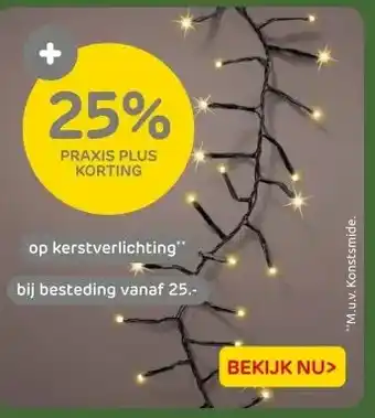 Praxis op kerstverlichting aanbieding
