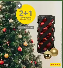 Praxis op kerstdecoratie aanbieding