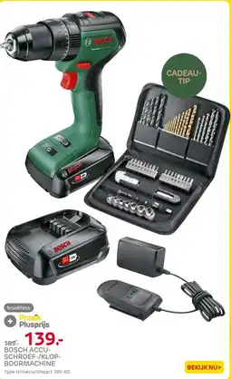 Praxis Bosch Klopboormachine UniversalImpact aanbieding