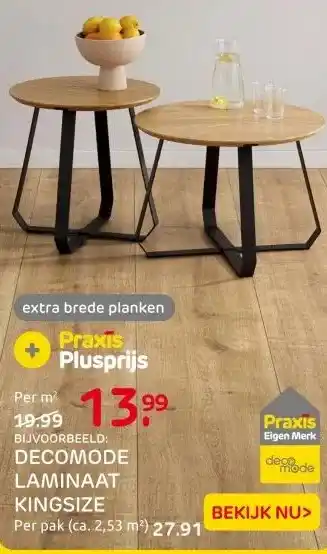 Praxis Decomode Tegel Laminaat Kingsize Berlijn aanbieding
