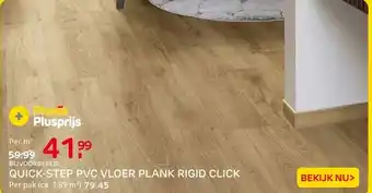 Praxis Quick-Step PVC-vloer Rigid Click - aanbieding
