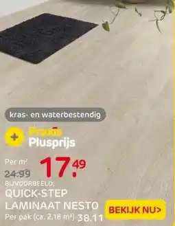 Praxis Quick-Step laminaat - Nesto - Savio Eik aanbieding
