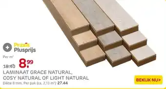 Praxis Laminaat plank - Grace Naturel - aanbieding