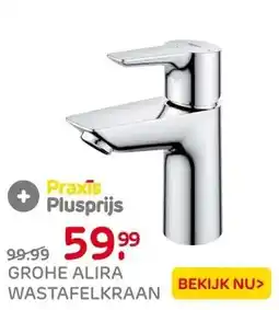Praxis GROHE Wastafelmengkraan Start Alira - aanbieding