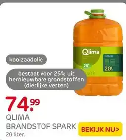 Praxis Brandstof Qlima Spark 20 L aanbieding