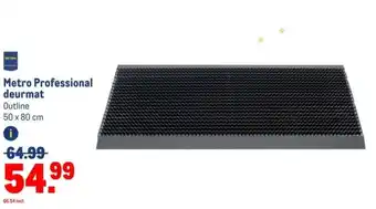 Makro Metro Professional deurmat aanbieding