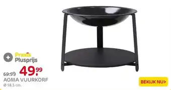 Praxis Naterial vuurkorf Aoma Ø58,7cm aanbieding