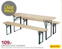 Praxis Tuinset - Hout en Metaal - Natuurlijk - aanbieding