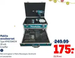 Makro Makita accuboorset aanbieding