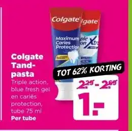 PLUS Colgate Tand- pasta aanbieding