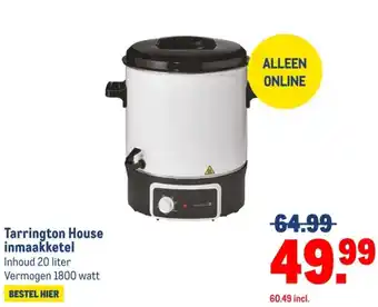 Makro Tarrington House inmaakketel aanbieding