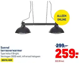 Makro Sunred terrasverwarmer aanbieding