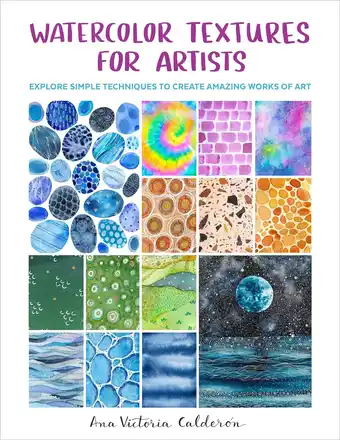 Amazon Watercolor Textures for Artists: Explore Simple Techniques to Create Amazing Works of Art aanbieding
