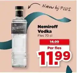 PLUS Nemiroff Vodka aanbieding
