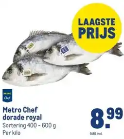 Makro Metro Chef dorade royal aanbieding