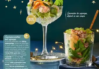 PLUS Garnalencocktail met asperges aanbieding