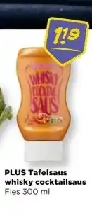 PLUS PLUS Tafelsaus whisky cocktailsaus aanbieding