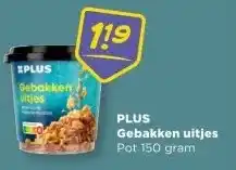 PLUS PLUS Gebakken uitjes aanbieding