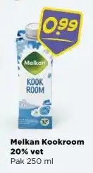 PLUS Melkan Kookroom 20% vet aanbieding
