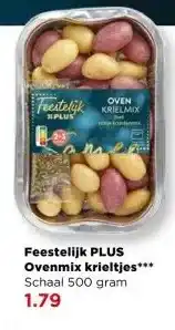 PLUS Feestelijk PLUS Ovenmix krieltjes aanbieding