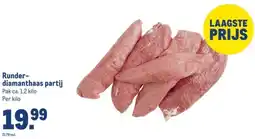 Makro Runder Diamanthaas partij aanbieding