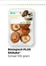 PLUS Biologisch PLUS Shiitake aanbieding