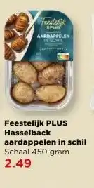 PLUS Feestelijk PLUS Hasselback aardappelen in schil aanbieding
