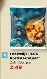 PLUS Feestelijk PLUS Röstisterretjes aanbieding