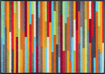 Amazon wash+dry Deurmat, Mikado Stripes 60 x 85 cm, binnen en buiten, wasbaar aanbieding