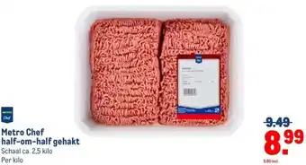 Makro Metro Chef half-om-half gehakt aanbieding