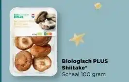 PLUS Biologisch PLUS Shiitake aanbieding