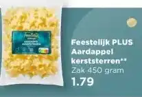 PLUS Feestelijk PLUS Aardappel kerststerren aanbieding