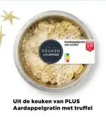 PLUS Uit de keuken van PLUS Aardappelgratin met truffel aanbieding
