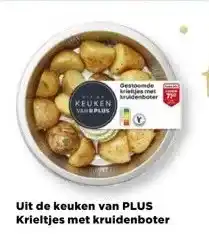 PLUS Uit de keuken van PLUS Krieltjes met kruidenboter aanbieding