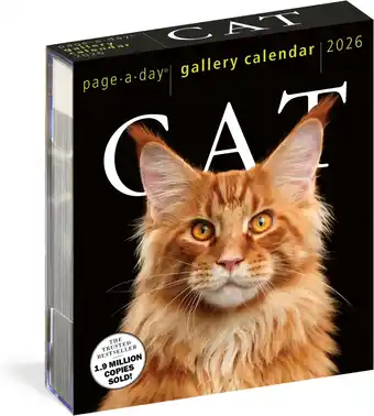 Amazon Cat Page-A-Day Gallery Calendar 2026: A Delightful Gallery of Cats for Your Desktop aanbieding