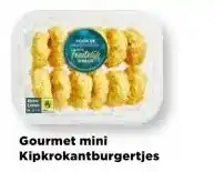 PLUS Gourmet mini Kipkrokantburgertjes aanbieding