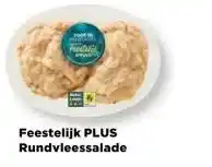 PLUS Feestelijk PLUS Rundvleessalade aanbieding