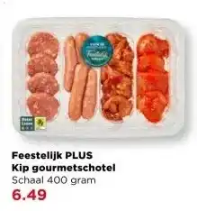 PLUS Feestelijk PLUS Kip gourmetschotel aanbieding