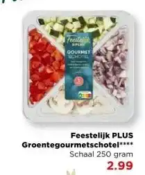 PLUS Feestelijk PLUS Groentegourmetschotel aanbieding