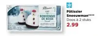 PLUS Pâtissier Sneeuwman aanbieding