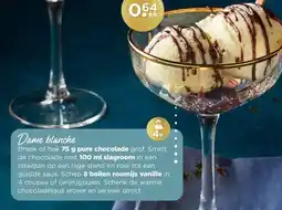 PLUS Dame blanche aanbieding