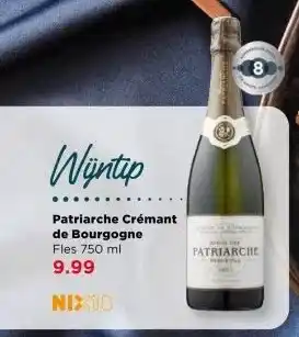 PLUS Patriarche Crémant de Bourgogne aanbieding