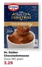 PLUS Dr. Oetker Chocolademousse aanbieding