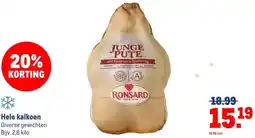 Makro Hele kalkoen aanbieding